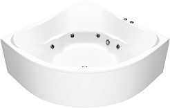 Bas Акриловая ванна Ривьера 161x161 с гидромассажем – фотография-2